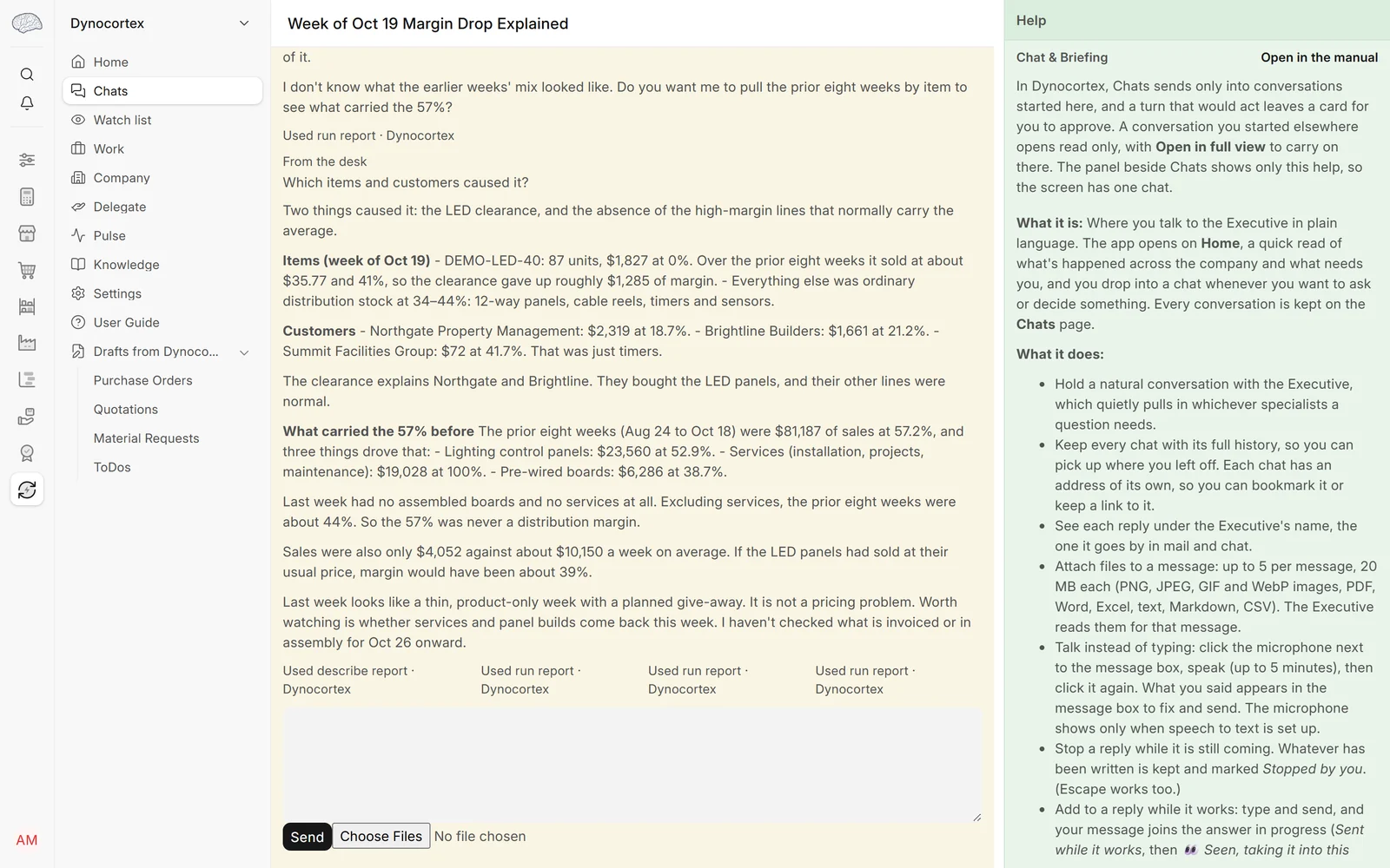 Why did margin drop last week?, step 2: Then ask: