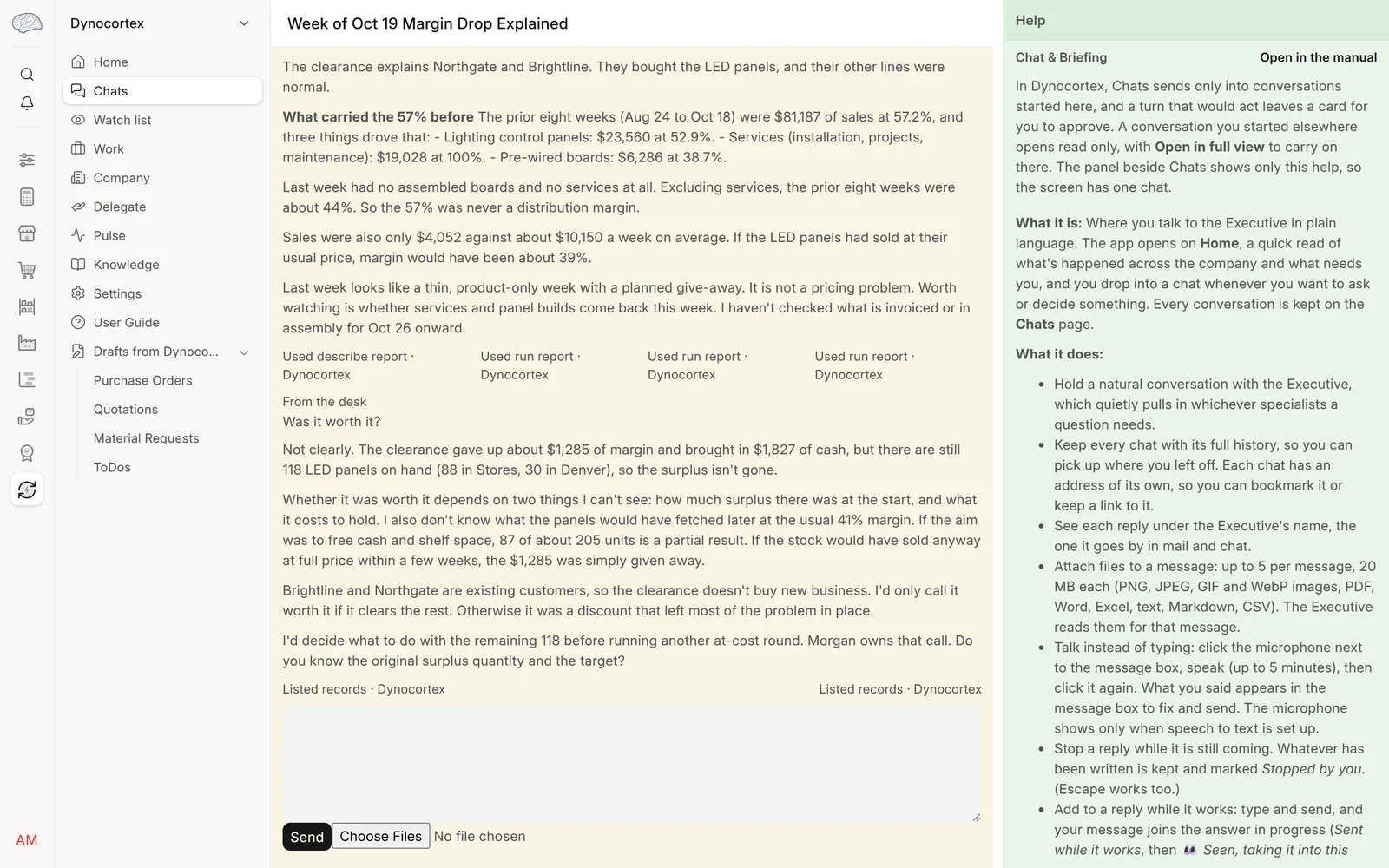 Why did margin drop last week?, step 3: Then ask: